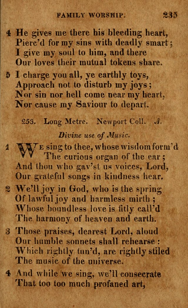 A Selection of Psalms and Hymns: done under the appointment of the Philadelphian Association (4th ed.) page 235