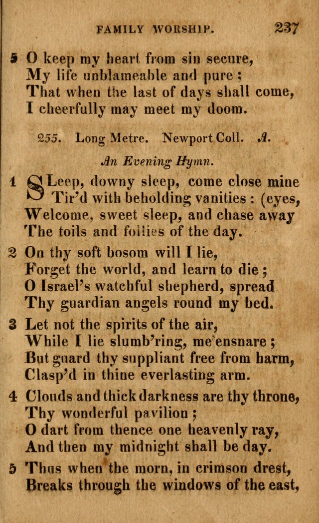 A Selection of Psalms and Hymns: done under the appointment of the Philadelphian Association (4th ed.) page 237