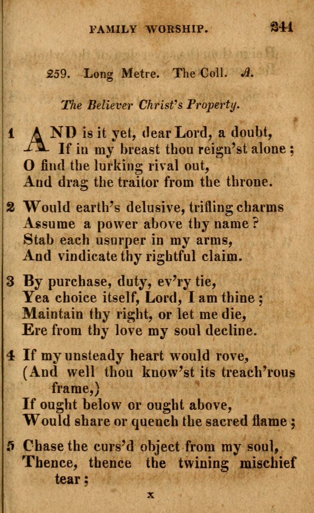 A Selection of Psalms and Hymns: done under the appointment of the Philadelphian Association (4th ed.) page 241