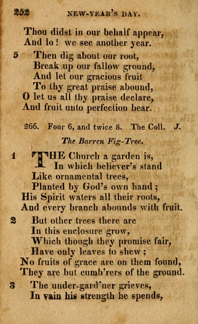 A Selection of Psalms and Hymns: done under the appointment of the Philadelphian Association (4th ed.) page 252