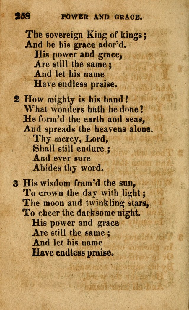 A Selection of Psalms and Hymns: done under the appointment of the Philadelphian Association (4th ed.) page 258