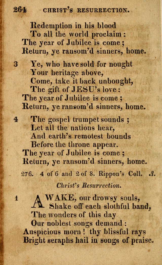 A Selection of Psalms and Hymns: done under the appointment of the Philadelphian Association (4th ed.) page 264