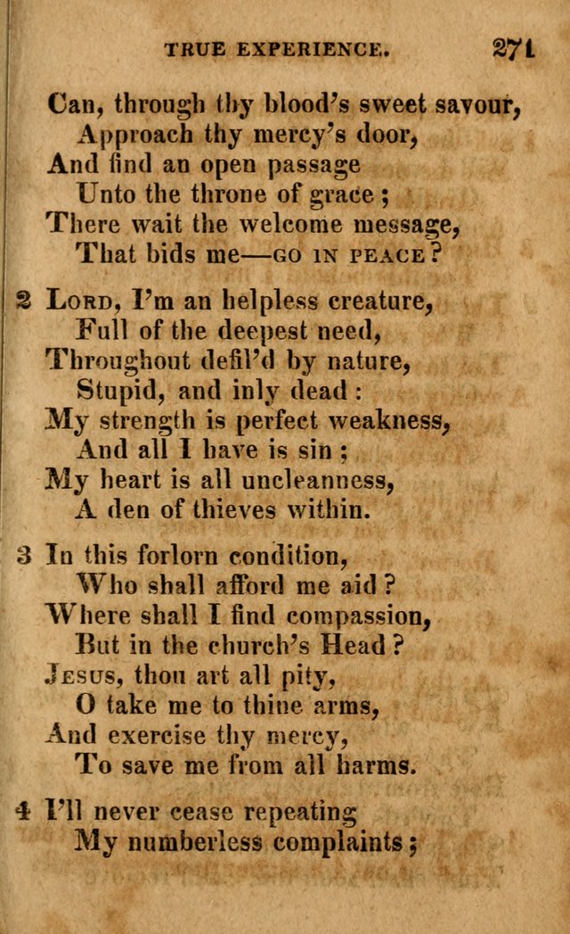 A Selection of Psalms and Hymns: done under the appointment of the Philadelphian Association (4th ed.) page 271