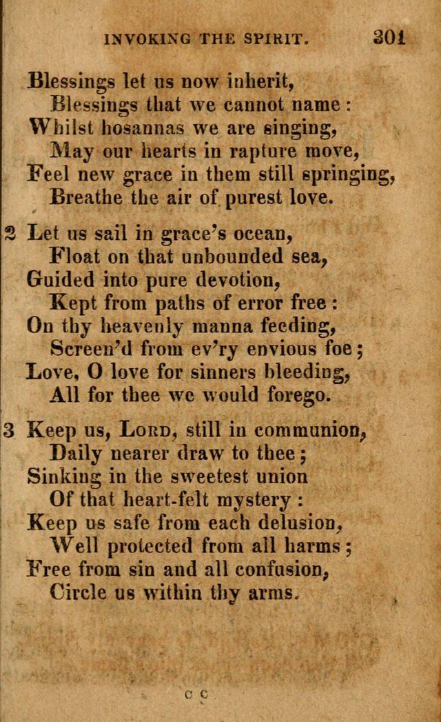 A Selection of Psalms and Hymns: done under the appointment of the Philadelphian Association (4th ed.) page 301