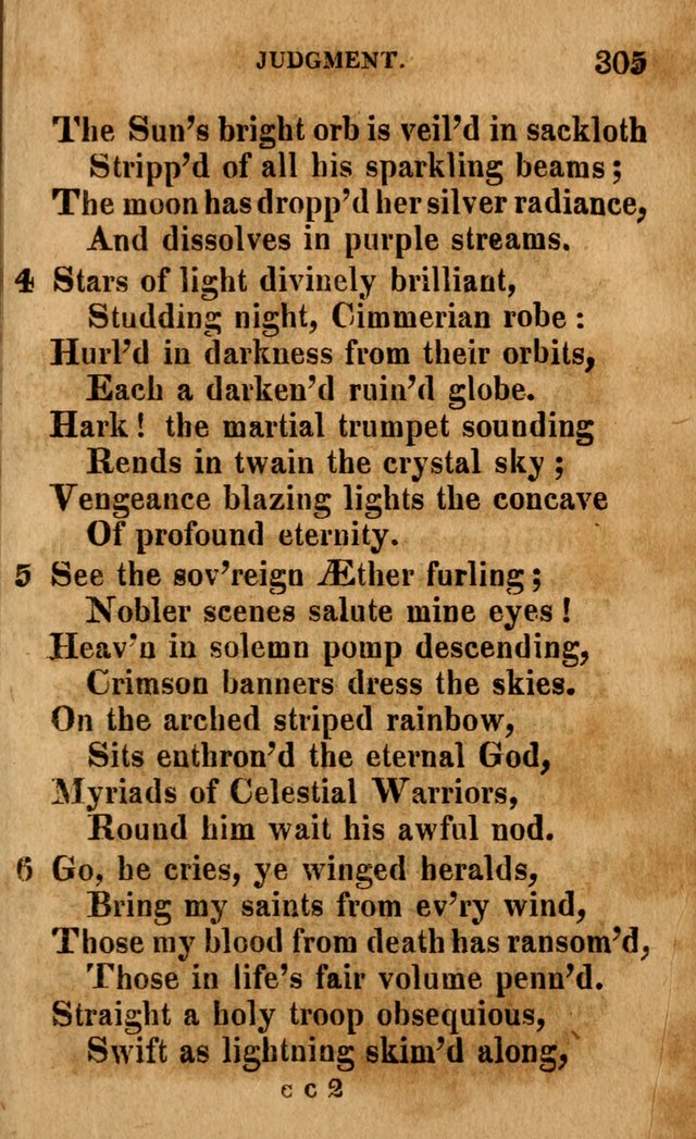 A Selection of Psalms and Hymns: done under the appointment of the Philadelphian Association (4th ed.) page 305