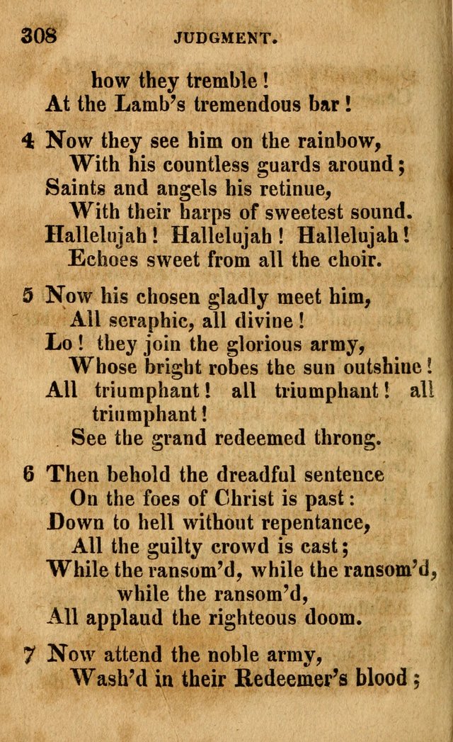 A Selection of Psalms and Hymns: done under the appointment of the Philadelphian Association (4th ed.) page 308