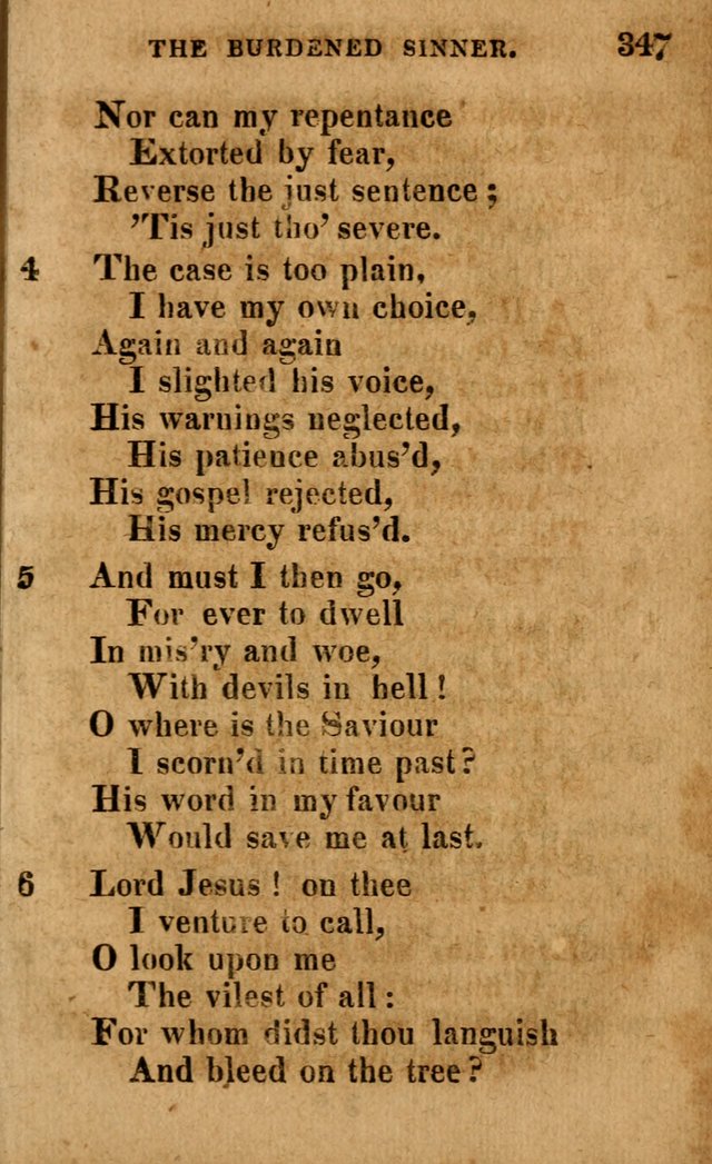 A Selection of Psalms and Hymns: done under the appointment of the Philadelphian Association (4th ed.) page 347