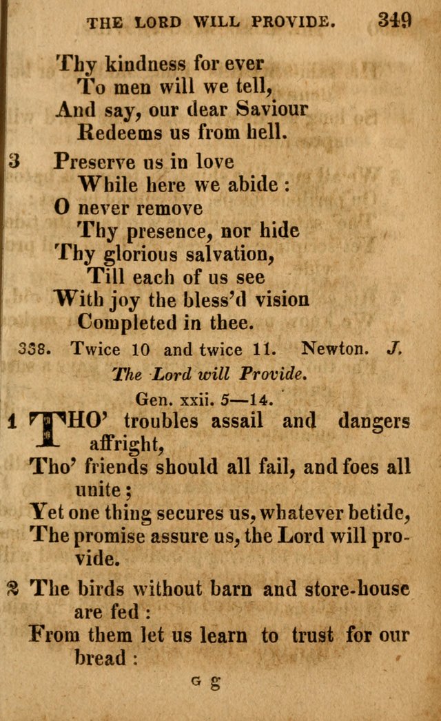 A Selection of Psalms and Hymns: done under the appointment of the Philadelphian Association (4th ed.) page 349