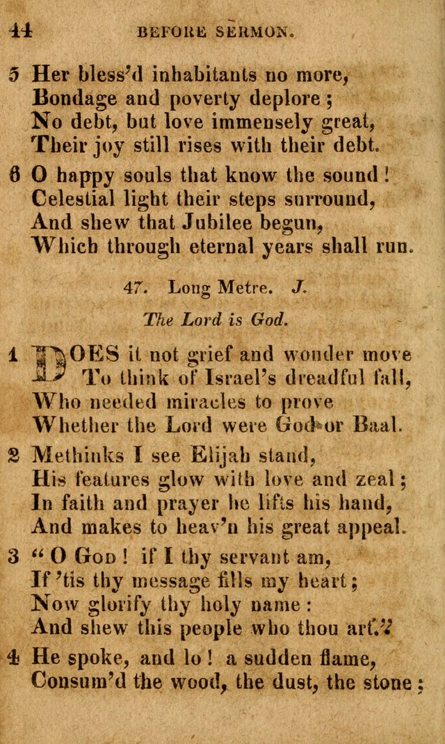 A Selection of Psalms and Hymns: done under the appointment of the Philadelphian Association (4th ed.) page 44