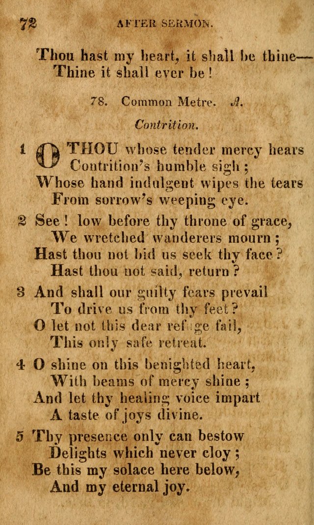 A Selection of Psalms and Hymns: done under the appointment of the Philadelphian Association (4th ed.) page 72