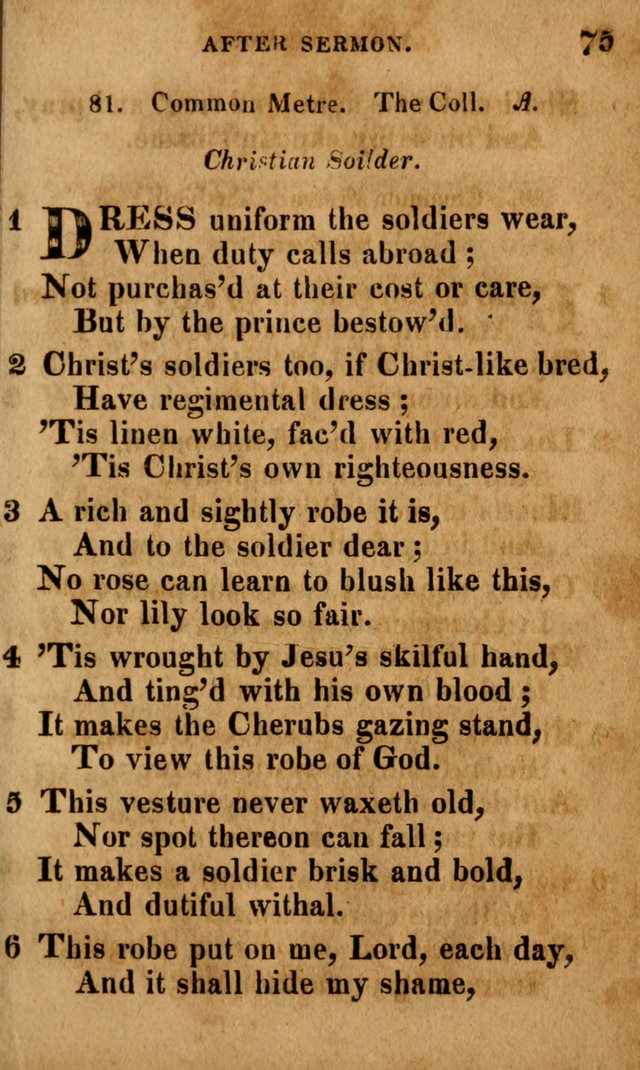 A Selection of Psalms and Hymns: done under the appointment of the Philadelphian Association (4th ed.) page 75