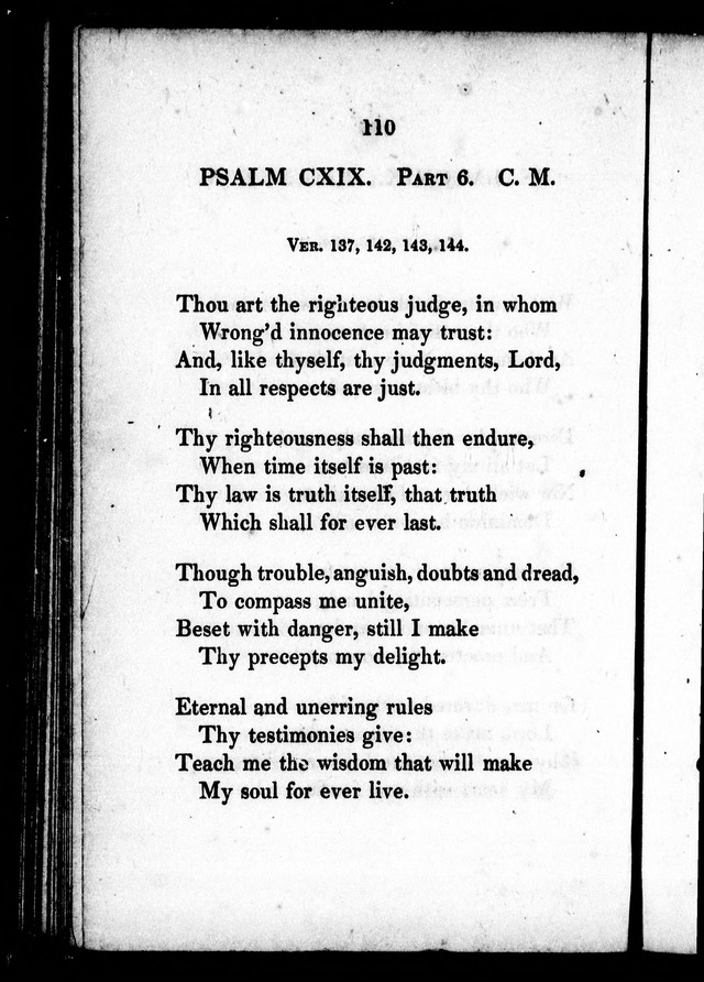 A Selection of Psalms, Hymns and Anthems, for every Sunday and principal festival throughout the year. for the use of congregations in the dioceses Quebec and Toronto. page 107