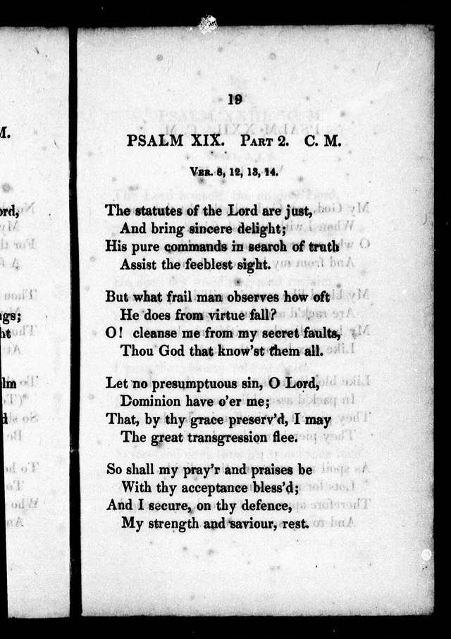 A Selection of Psalms, Hymns and Anthems, for every Sunday and principal festival throughout the year. for the use of congregations in the dioceses Quebec and Toronto. page 13