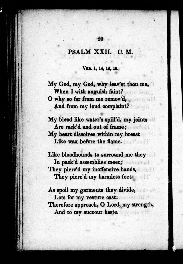 A Selection of Psalms, Hymns and Anthems, for every Sunday and principal festival throughout the year. for the use of congregations in the dioceses Quebec and Toronto. page 14