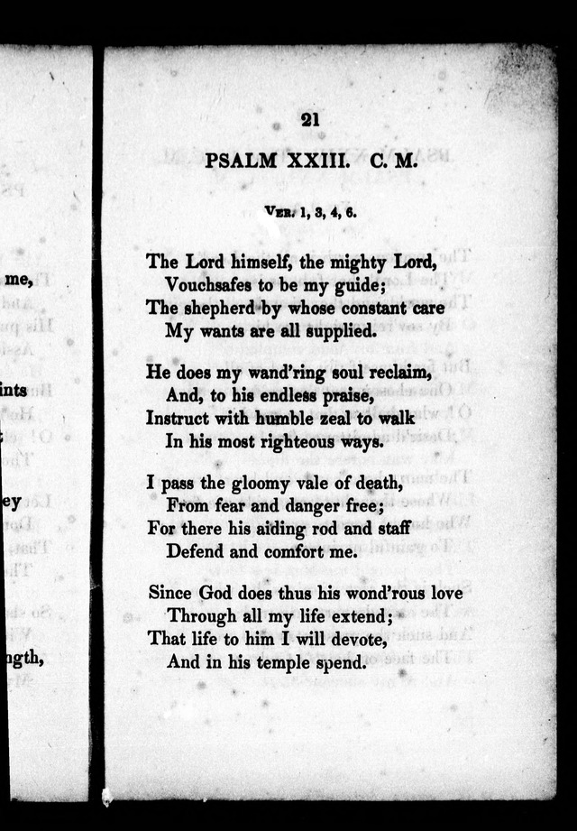 A Selection of Psalms, Hymns and Anthems, for every Sunday and principal festival throughout the year. for the use of congregations in the dioceses Quebec and Toronto. page 15