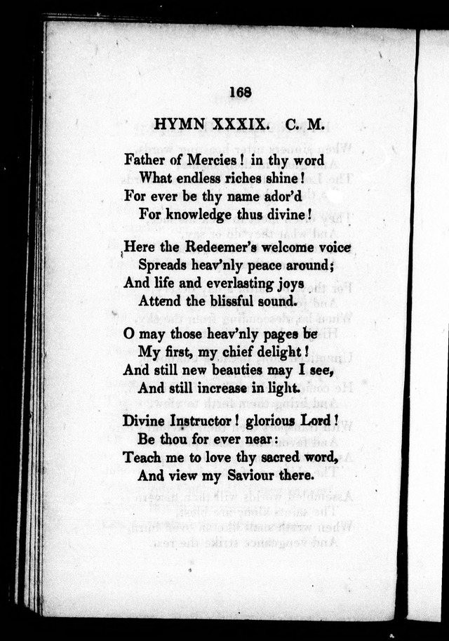 A Selection of Psalms, Hymns and Anthems, for every Sunday and principal festival throughout the year. for the use of congregations in the dioceses Quebec and Toronto. page 165