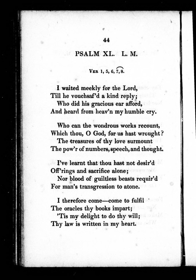 A Selection of Psalms, Hymns and Anthems, for every Sunday and principal festival throughout the year. for the use of congregations in the dioceses Quebec and Toronto. page 38