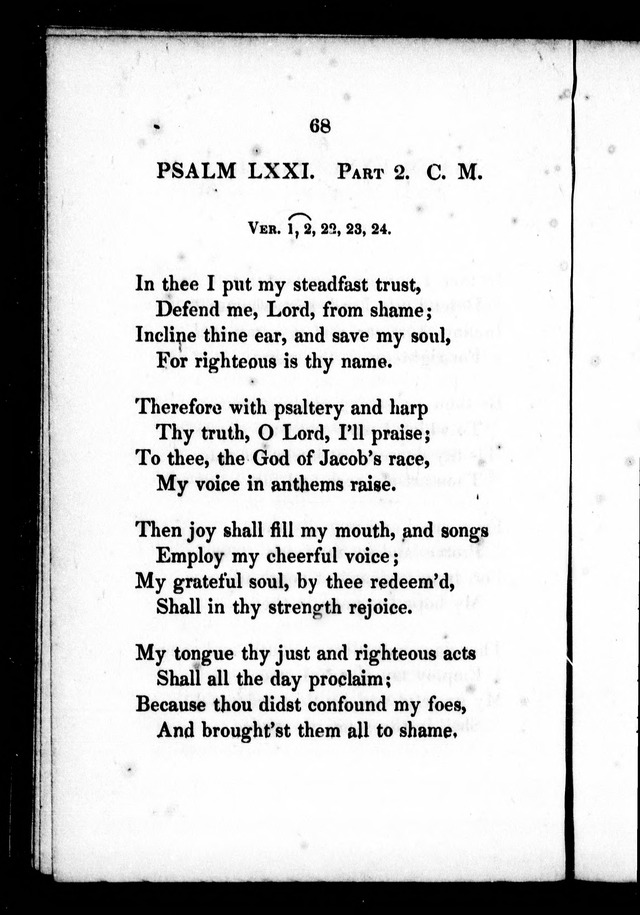 A Selection of Psalms, Hymns and Anthems, for every Sunday and principal festival throughout the year. for the use of congregations in the dioceses Quebec and Toronto. page 62