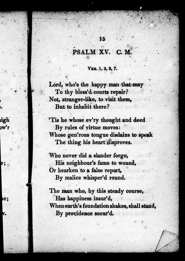 A Selection of Psalms, Hymns and Anthems, for every Sunday and principal festival throughout the year. for the use of congregations in the dioceses Quebec and Toronto. page 9