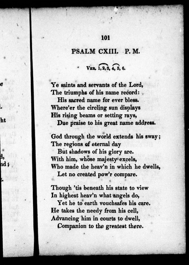 A Selection of Psalms, Hymns and Anthems, for every Sunday and principal festival throughout the year. for the use of congregations in the dioceses Quebec and Toronto. page 98