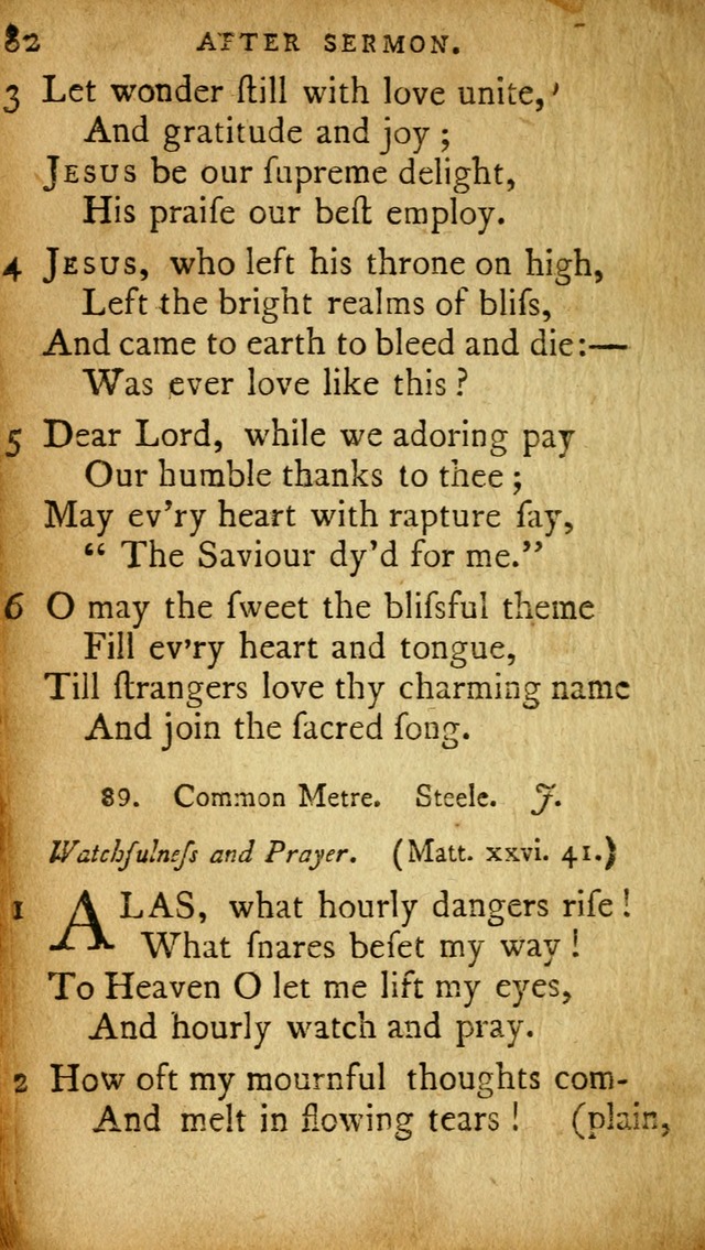 A Selection of Psalms and Hymns: done under appointment of the Philadelphian Association (2nd ed) page 104