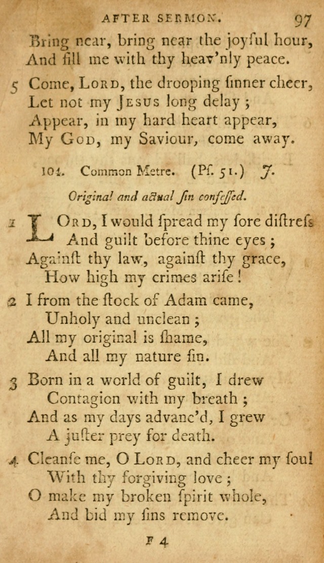 A Selection of Psalms and Hymns: done under appointment of the Philadelphian Association (2nd ed) page 119