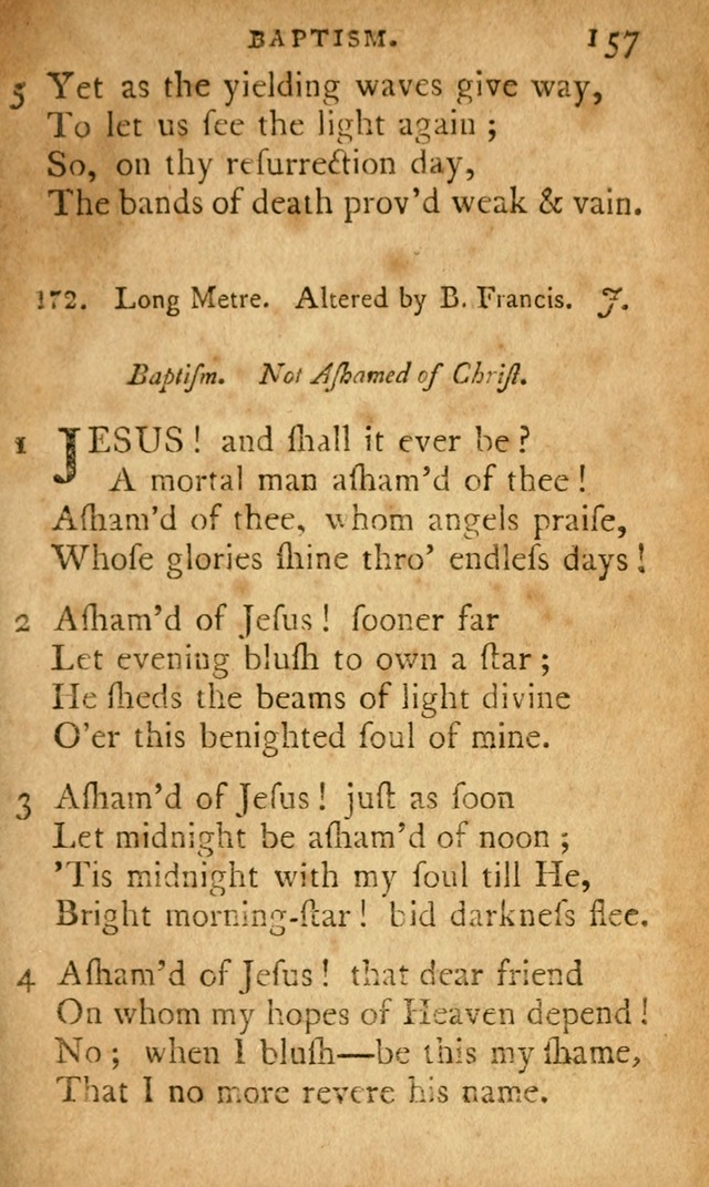 A Selection of Psalms and Hymns: done under appointment of the Philadelphian Association (2nd ed) page 185