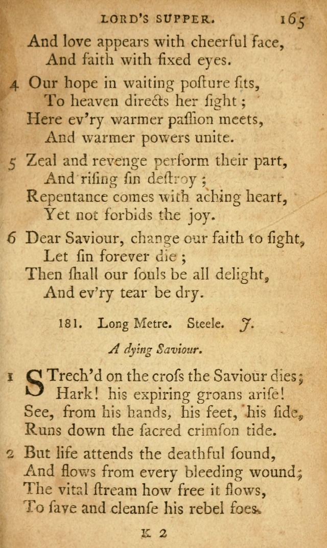 A Selection of Psalms and Hymns: done under appointment of the Philadelphian Association (2nd ed) page 193