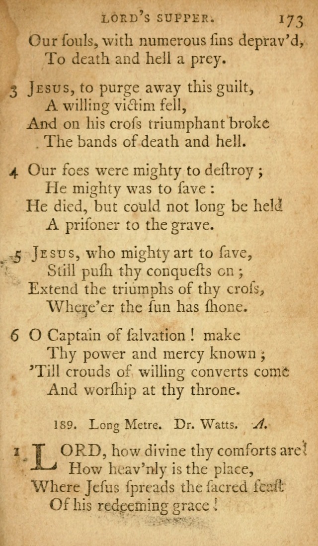 A Selection of Psalms and Hymns: done under appointment of the Philadelphian Association (2nd ed) page 201