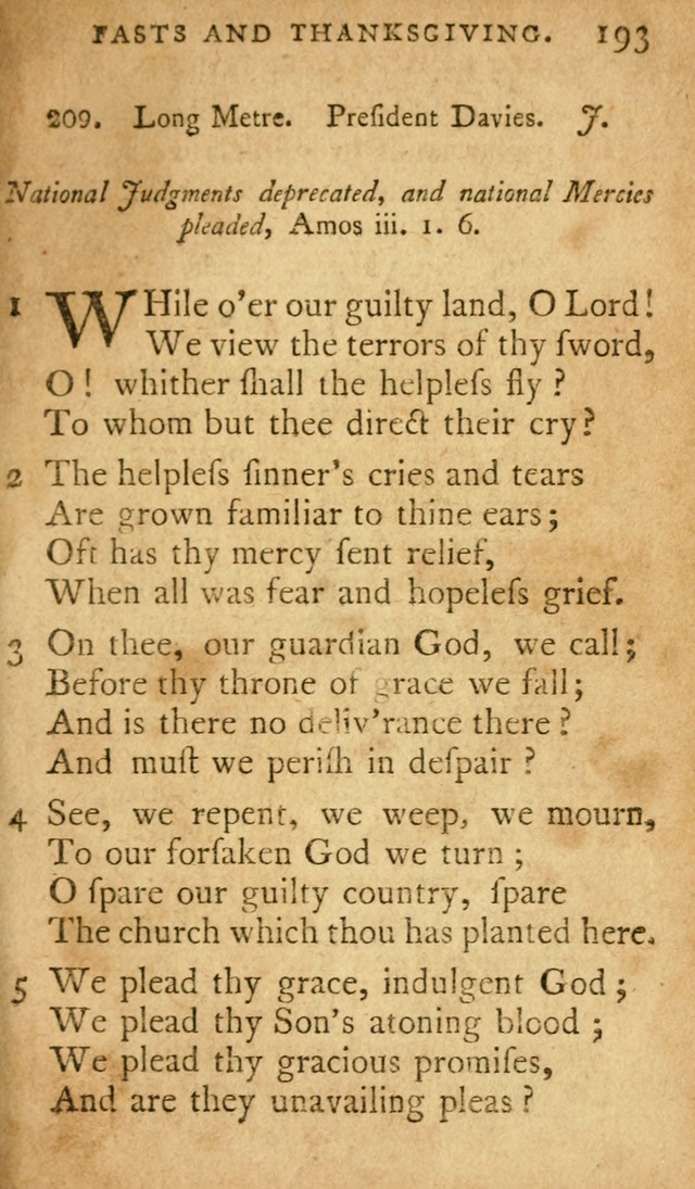 A Selection of Psalms and Hymns: done under appointment of the Philadelphian Association (2nd ed) page 223