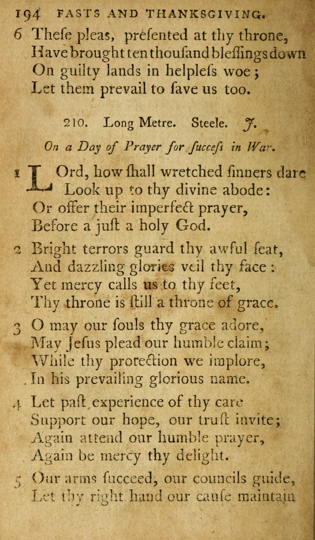 A Selection of Psalms and Hymns: done under appointment of the Philadelphian Association (2nd ed) page 224