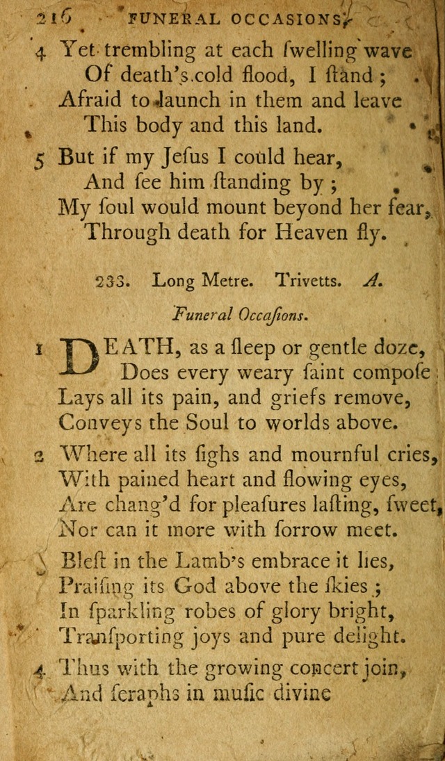 A Selection of Psalms and Hymns: done under appointment of the Philadelphian Association (2nd ed) page 230