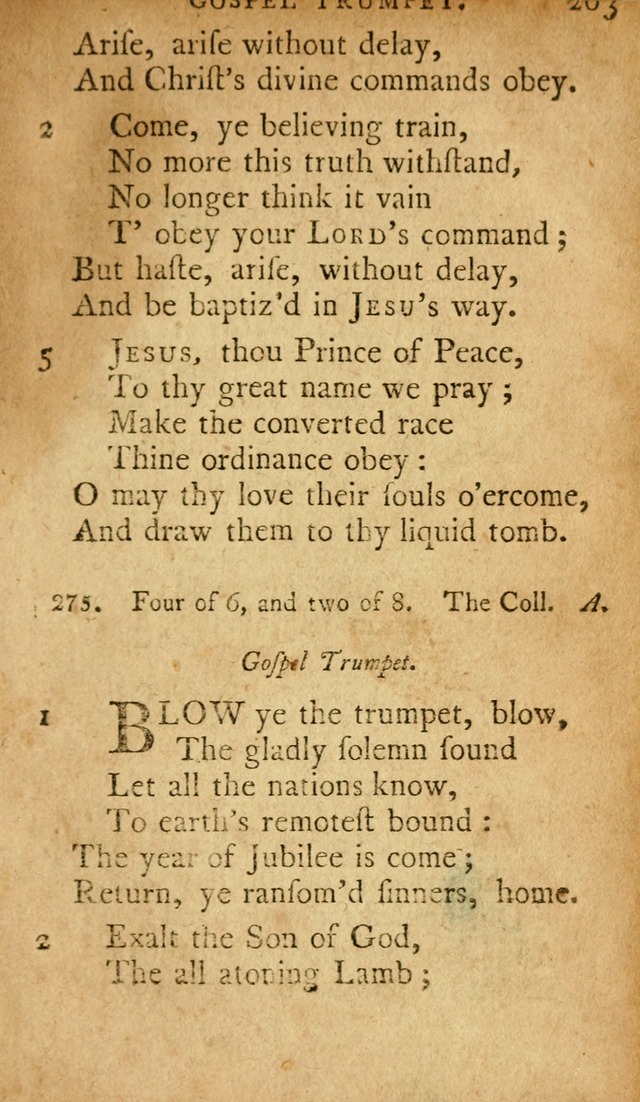 A Selection of Psalms and Hymns: done under appointment of the Philadelphian Association (2nd ed) page 279