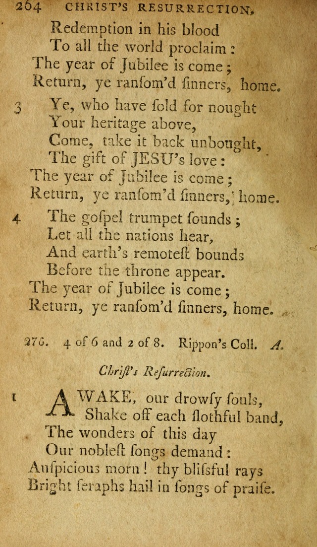 A Selection of Psalms and Hymns: done under appointment of the Philadelphian Association (2nd ed) page 280