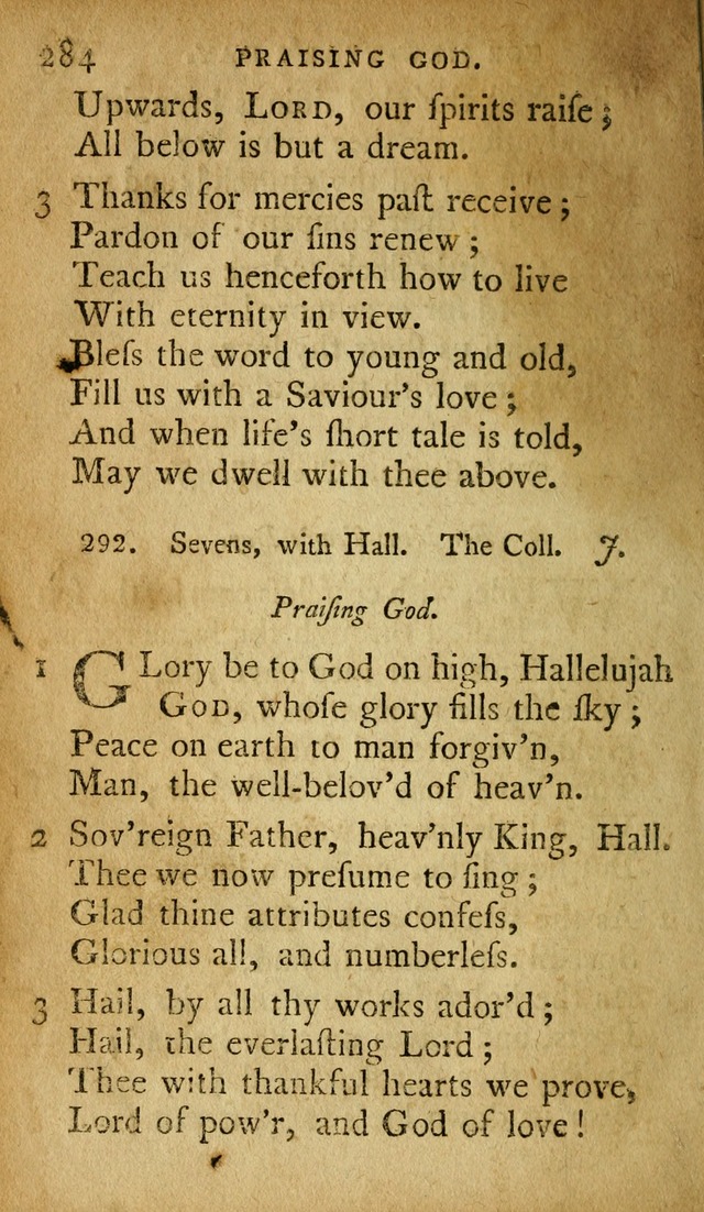 A Selection of Psalms and Hymns: done under appointment of the Philadelphian Association (2nd ed) page 300