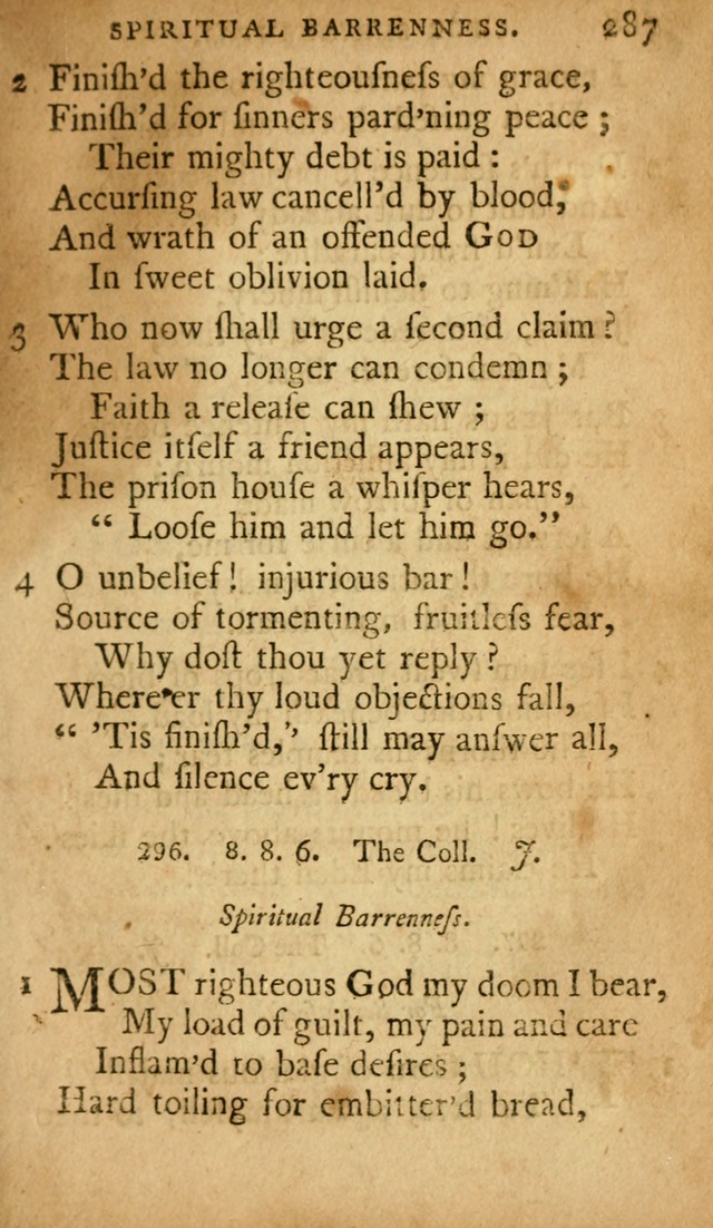 A Selection of Psalms and Hymns: done under appointment of the Philadelphian Association (2nd ed) page 303