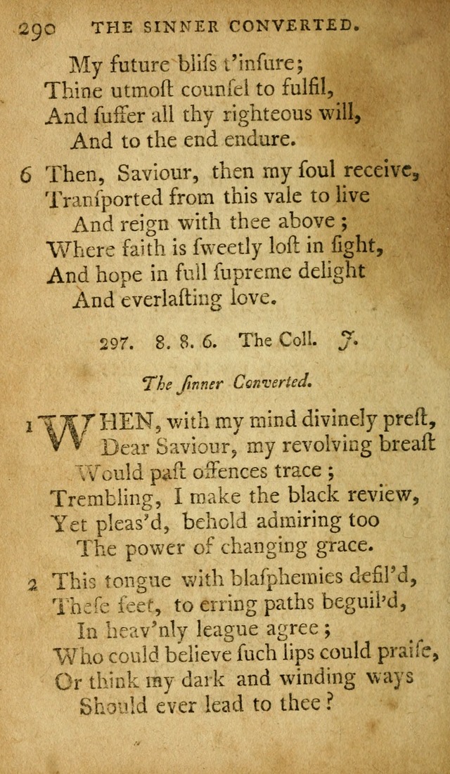 A Selection of Psalms and Hymns: done under appointment of the Philadelphian Association (2nd ed) page 306