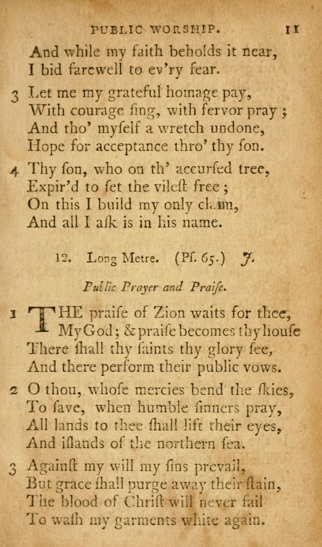 A Selection of Psalms and Hymns: done under appointment of the Philadelphian Association (2nd ed) page 31