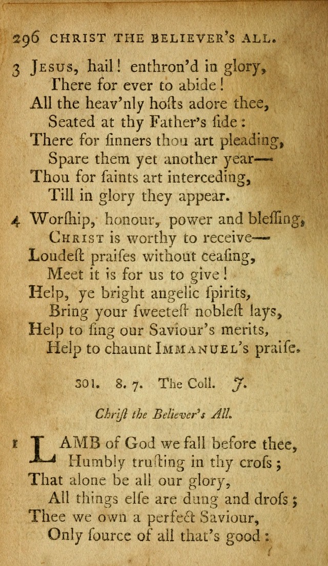 A Selection of Psalms and Hymns: done under appointment of the Philadelphian Association (2nd ed) page 312