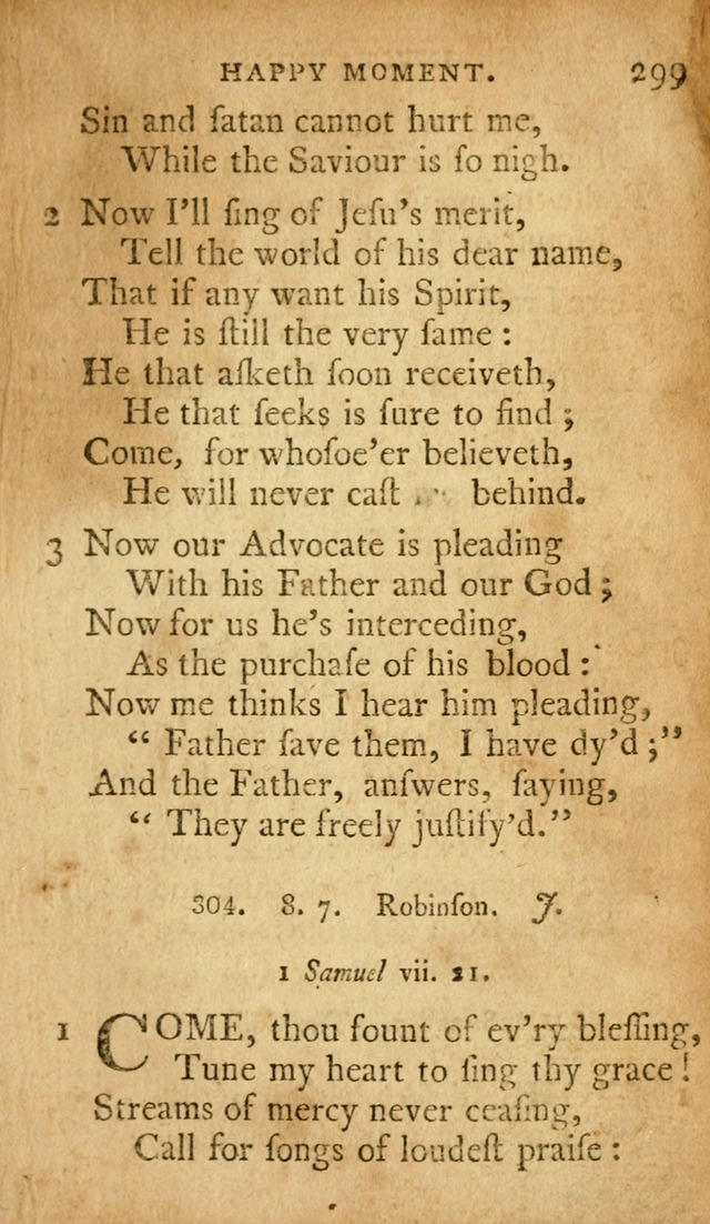 A Selection of Psalms and Hymns: done under appointment of the Philadelphian Association (2nd ed) page 315