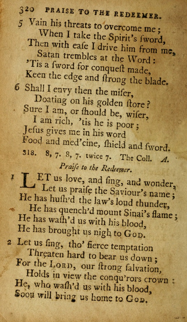 A Selection of Psalms and Hymns: done under appointment of the Philadelphian Association (2nd ed) page 336