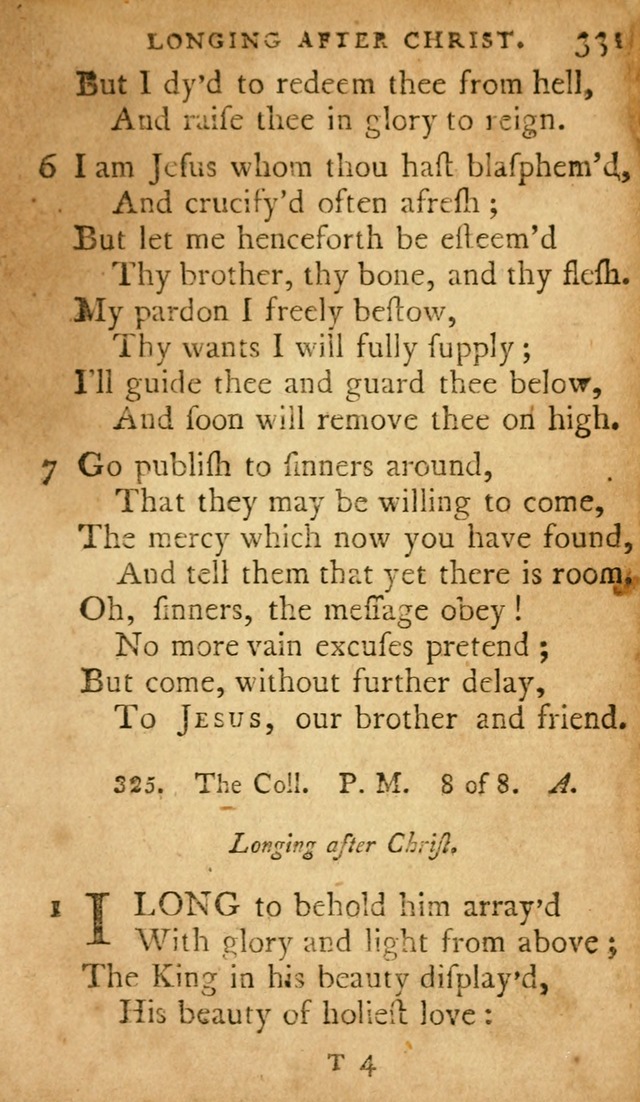 A Selection of Psalms and Hymns: done under appointment of the Philadelphian Association (2nd ed) page 347