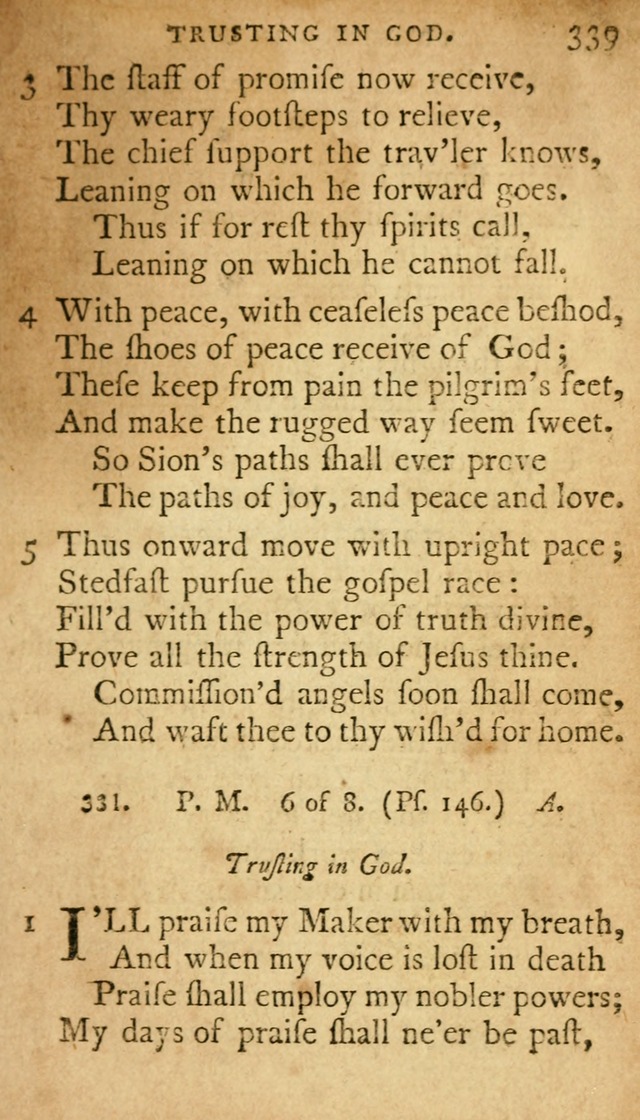 A Selection of Psalms and Hymns: done under appointment of the Philadelphian Association (2nd ed) page 355