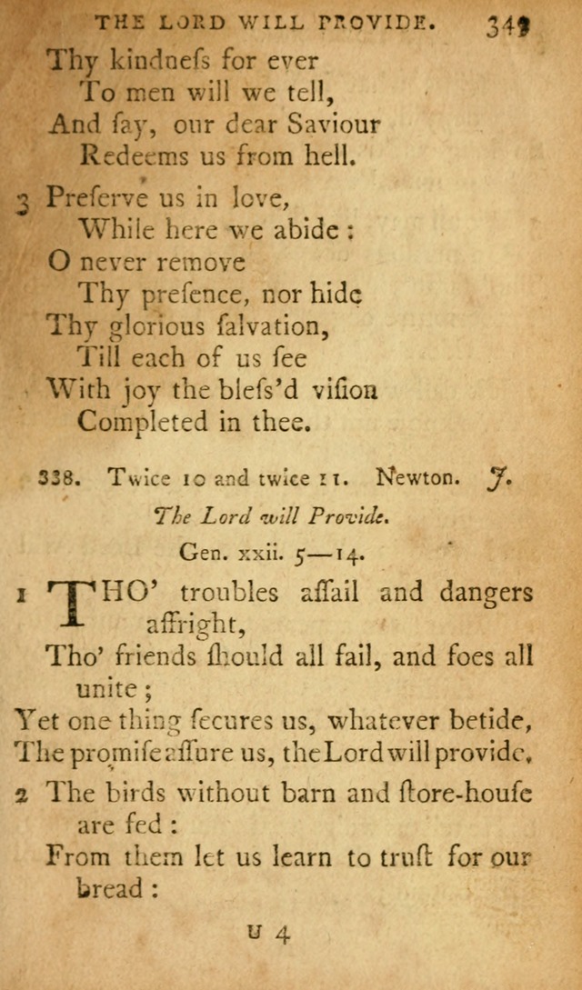 A Selection of Psalms and Hymns: done under appointment of the Philadelphian Association (2nd ed) page 365