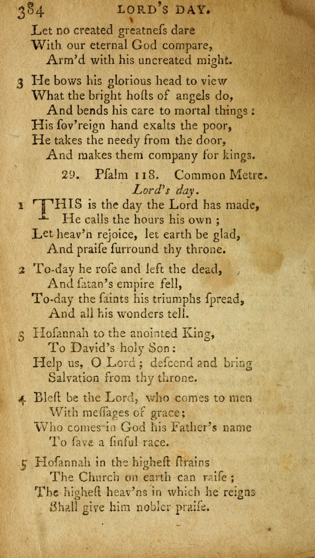 A Selection of Psalms and Hymns: done under appointment of the Philadelphian Association (2nd ed) page 400