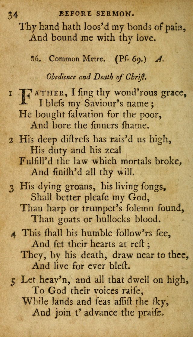 A Selection of Psalms and Hymns: done under appointment of the Philadelphian Association (2nd ed) page 54