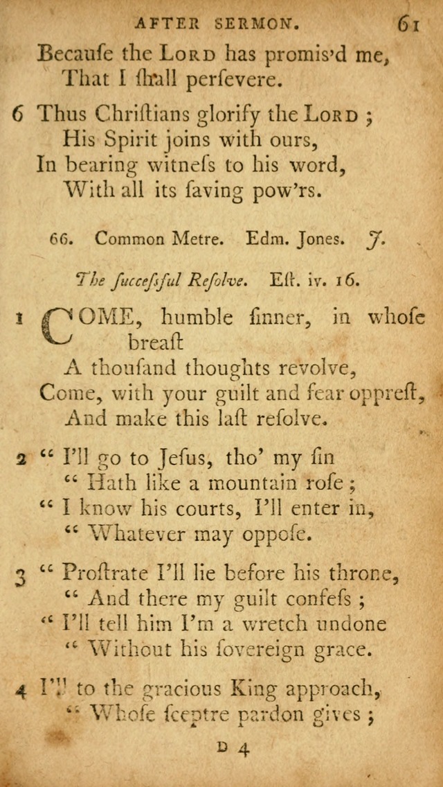 A Selection of Psalms and Hymns: done under appointment of the Philadelphian Association (2nd ed) page 83