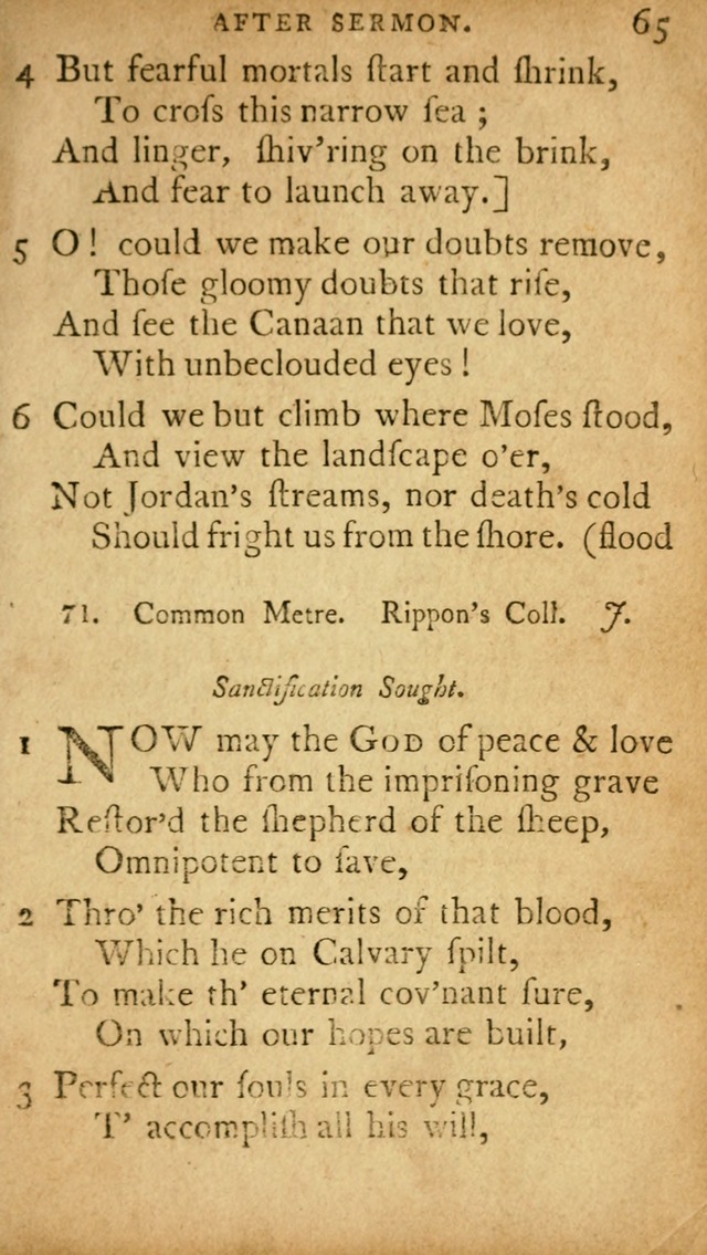 A Selection of Psalms and Hymns: done under appointment of the Philadelphian Association (2nd ed) page 87