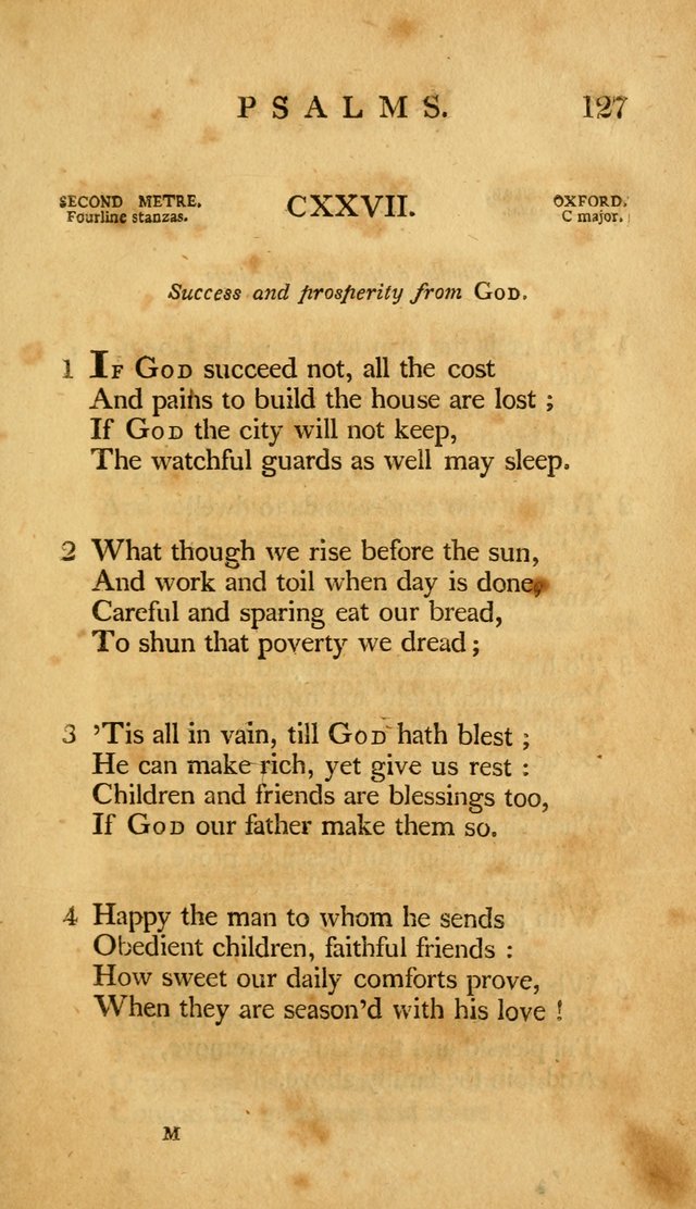 A Selection of Psalms and Hymns, Embracing all the Varieties of Subjects page 129