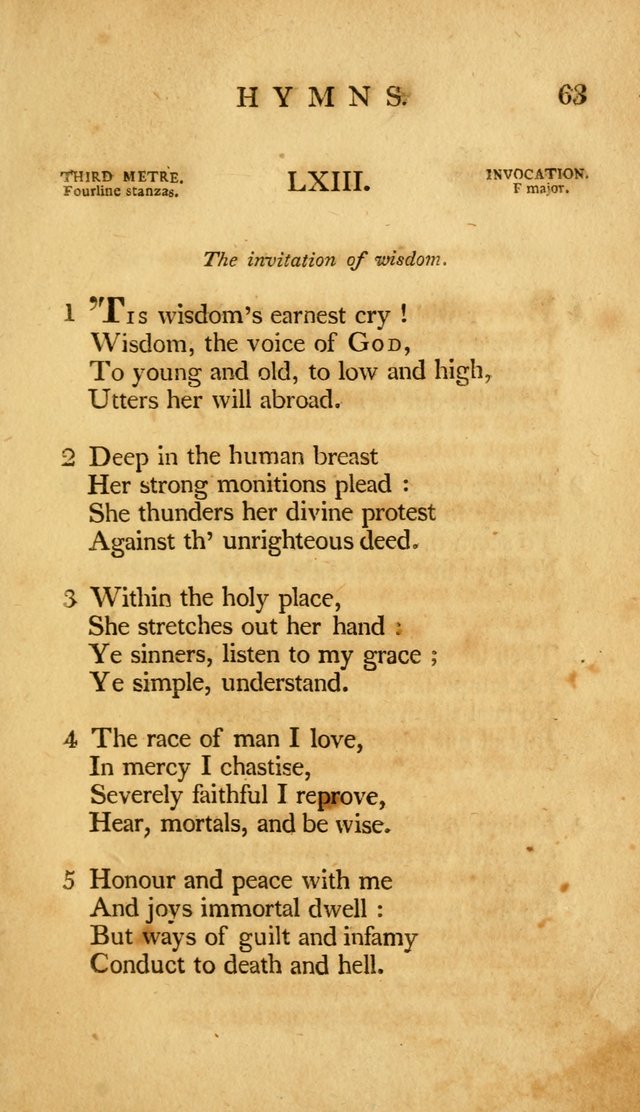 A Selection of Psalms and Hymns, Embracing all the Varieties of Subjects page 215